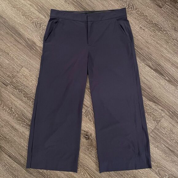 Athleta Pants - Athleta Tribeca Crop Navy Blue
